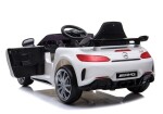 Mamido Dětské elektrické autíčko Mercedes GTR bílé