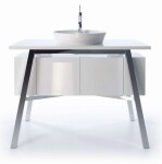 DURAVIT - Cape Cod Umyvadlo na desku, průměr 48 cm, bez přepadu, s otvorem pro baterii, DuraCeram, bílá 2328480000