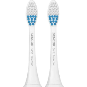 SENCOR SOX 017 Náhradní Sensitive hlavice pro kartáček bílá (2ks) / pro SENCOR SOC 1x/2x/3x (8590669333400)