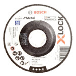 BOSCH Expert for Metal systému X-LOCK 2608619259 / Brusný kotouč s přesazeným středem / 125 x 6 x 22.23 mm / A 30 T BF (2608619259)