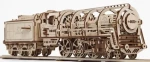 Ugears 3D Parní lokomotiva tendrem