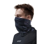 CEP Logo Bandana blue grey - Běžecký multifunkční nákrčník CEP - černá / šedá