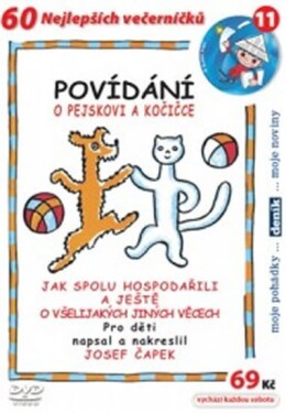 Povídání o pejskovi a kočičce - DVD - Josef Čapek