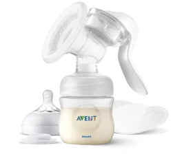 Philips AVENT SCF430/10 bílá / Odsávačka mateřského mléka / Manuální / 125 ml