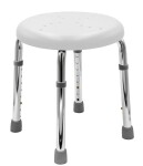 RIDDER - HANDICAP koupelnová stolička, průměr 45cm, bílá A170101