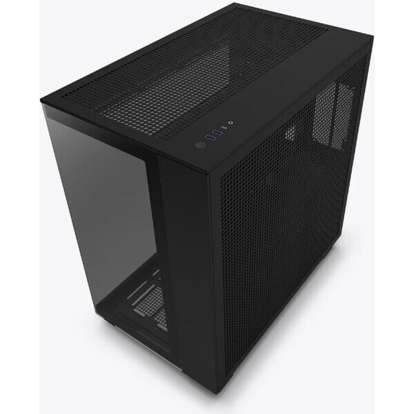 NZXT H9 Flow černá / ATX / 1x USB-C + 2x USB 3.0 / 3.5mm Jack / 4 x 120mm (CM-H91FB-01)