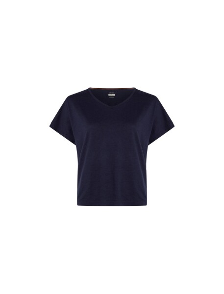 ICEBREAKER Wmns Merino 150 Lodge SS Tee, Midnight Navy (vzorek) velikost: S