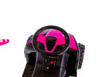 Mamido Speed MT280 Dětské elektrické odrážedlo | autíčko 3v1 s vodící tyčí NEW PINKY