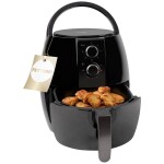 Severin FR 2452 černá / Horkovzdušná fritéza / 1500W / 5l / 80°C - 200°C / 6 programů (FR 2452)