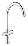 GROHE - Blue Home Dřezová baterie s chladícím zařízením a filtrací, chrom 31455001