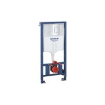 GROHE - Rapid SL Předstěnová instalace pro závěsné WC, tlačítko Skate Cosmopolitan, chrom 39859000
