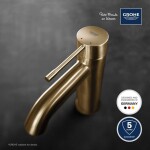 GROHE - Essence Páková umyvadlová baterie S, kartáčovaný Cool Sunrise 23590GN1