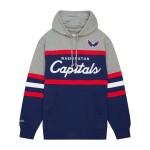 Mitchell & Ness Pánská mikina Washington Capitals NHL Head Coach Hoodie Velikost: M