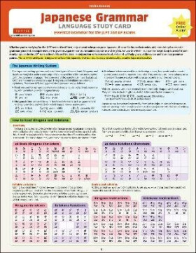Japanese Grammar Language Study Card - Emiko Konomi