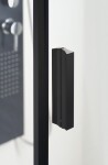 POLYSAN - ZOOM LINE BLACK obdélníkový sprchový kout 1400x900 L/P varianta ZL1314BZL3290B