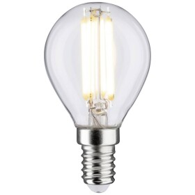 Paulmann 29073 LED Energetická třída (EEK2021) D (A - G) E14 kapkový tvar 5.9 W teplá bílá (Ø x v) 45 mm x 80 mm 1 ks