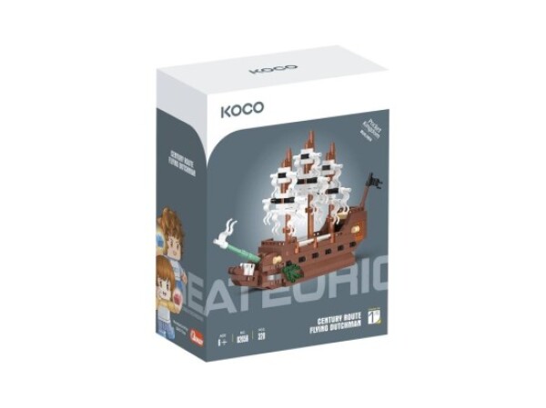 KOCO Stavebnice Bludný Holanďan 320 dílků