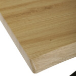 Jídelní stůl 180x90cm, mdf, divoký dub, HT-F4618 OAK