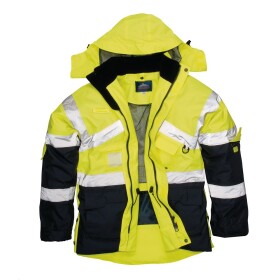 Portwest Bunda Hi-Vis S760 reflexní prodyšná žlutá/navy L žlutá-navy