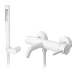 REA - Vanová baterie 150mm Lungo bílá REA-B8030