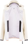 MONTURA Upland 3L Hooded Jacket Woman, White/Melon velikost: S