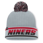 Fanatics Pánská zimní čepice San Francisco 49ers NFL Fissure Cuffed Knit Hat with Pom