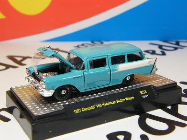 1957 Chevrolet 150 Handyman Station Wagon - M2 MACHINES 1:64