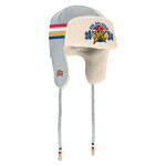 Fanatics Pánská zimní čepice 2024 NHL All-Star Game Trapper Knit Gray/Cream