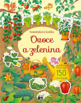 Ovoce zelenina Samolepková knížka