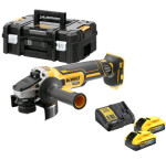 DeWalt DCG405H2T / Aku úhlová bruska / 1000 W / Průměr kotouče 123mm / 9000 ot-min / 18 V / 2x Aku 5Ah (DCG405H2T)