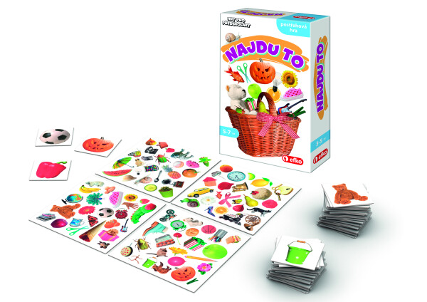 Hry pro předškoláky – Najdu to