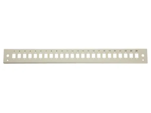 Equip Patchpanel 24x LC-Duplex, SC-Simplex šedá / Patch panel / Optický / 1U / 19" (337101)