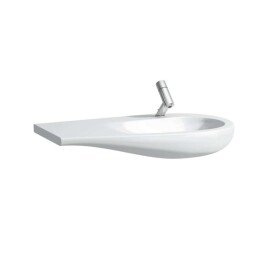 Laufen - Il Bagno Alessi One Nábytkové umyvadlo 90x50 cm, s 1 otvorem pro baterii, s LCC, bílá H8149764001041