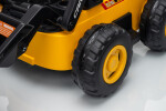 Mamido Dětský elektrický nakladač CAR-26A žlutý | 4x4 | RC 2.4Ghz | EKO kůže | 12V10Ah