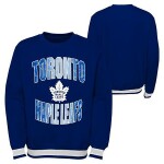 Outerstuff Dětská mikina Toronto Maple Leafs NHL Classic Blueliner Crew Neck Velikost: Dětské L (158 – 164)