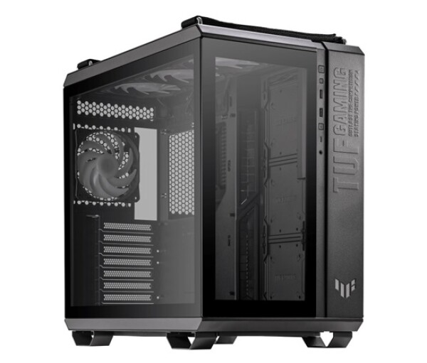 ASUS case TUF GAMING GT502 PLUS, Mid Tower, průhledná bočnice, 4x 120mm ARGB Fan, černá EDF_1887360