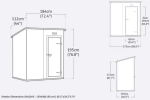 KETER ESSENTIAL 6x4 domek tmavě šedá/černá