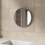 Erga Round, kulaté zrcadlo 40cm, ERG-V01-ROUND-4040-CL