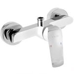 Sprchová baterie bez příslušenství 150 mm Tina bílá/chrom NOVASERVIS 38062/1,1