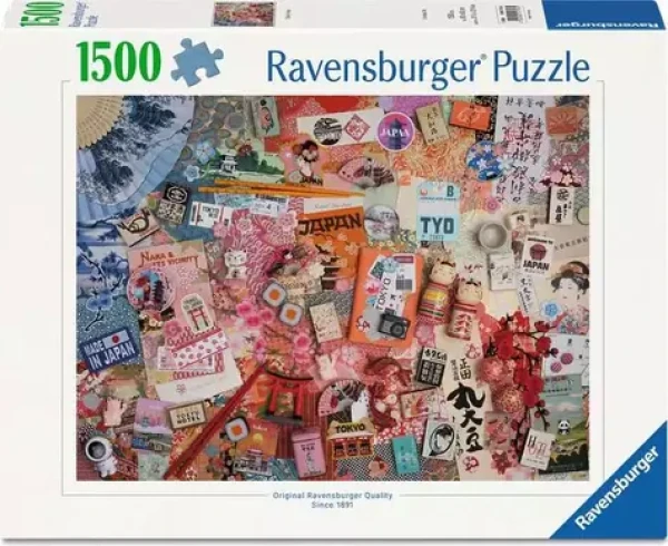 Ravensburger 120017035 Dobrodružství v Tokiu 1500 dílků
