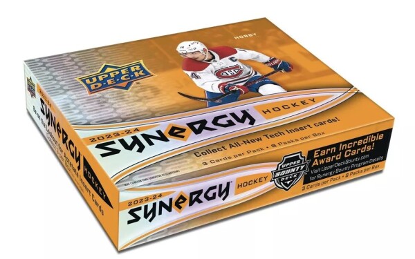 Hokejové Karty NHL 2023-24 Upper Deck Synergy Hobby Box