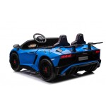 Mamido Dětské elektrické autíčko Lamborghini Aventador SV modré
