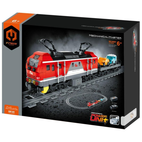 Stavebnice vlak s kolejemi 617 dílků