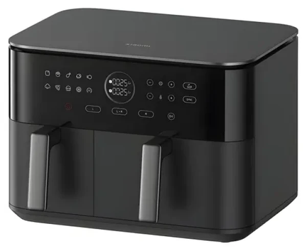 Xiaomi Air Fryer Dual Zone 10L černá / Horkovzdušná fritéza / 40 - 230°C / 2700W (476886)