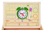 Mamido Vzdělávací dřevěná magnetická tabule s příslušenstvím