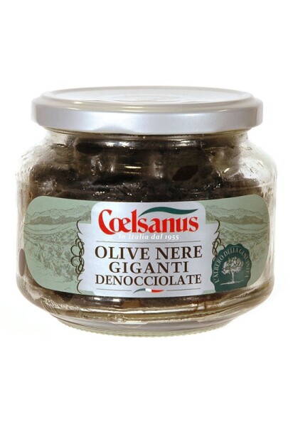 Coelsanus – Černé olivy bez pecek 150 g