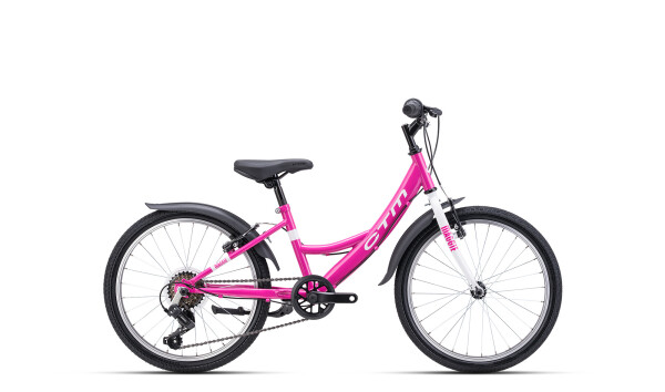 Dětské kolo CTM MAGGIE 20", barva růžová, model 2026