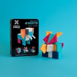 Connetix Connetix PRO Build It 4 Ways - Magnetická Stavebnice zvířata 30 ks