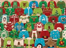 COBBLE HILL Puzzle Škaredé vánoční svetry