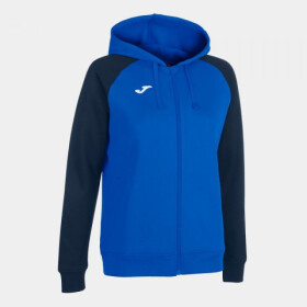 Mikina s kapucí na zip W 901336.703 modrá - Joma XL